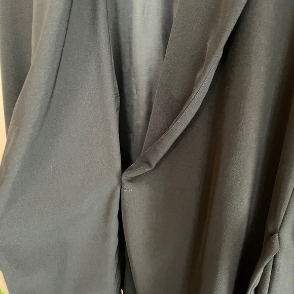 The J. Peterman Wrap Blazer Black‎ Size 4 - Picture 3 of 6